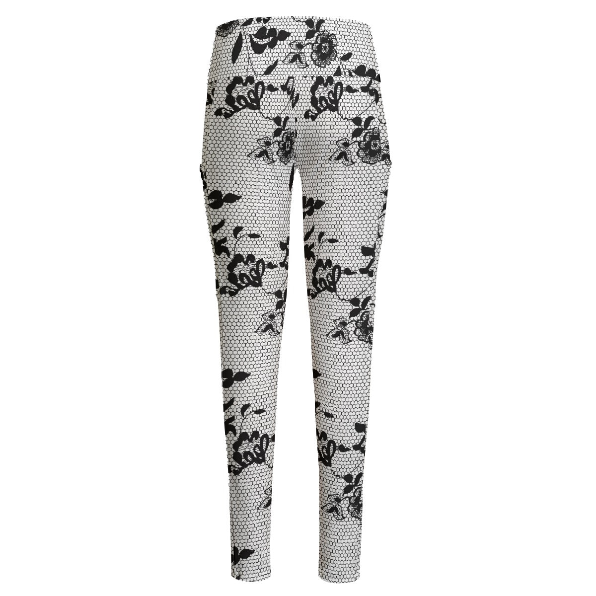 All-Over Print Women's High Waist Leggings With Side Pocket