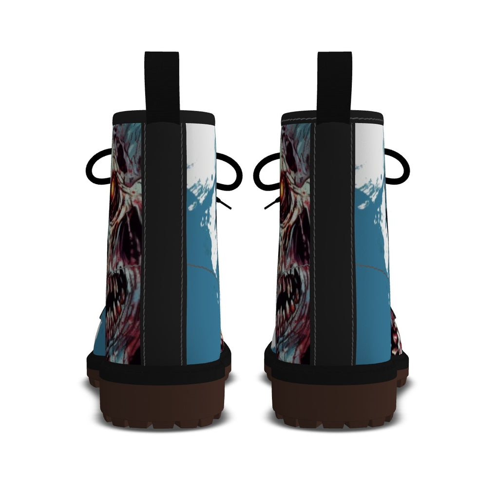 All-Over Print Men's Martin Short Boots