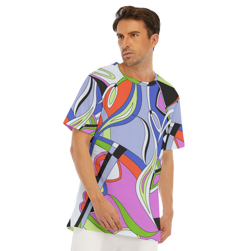 All-Over Print Men's O-Neck T-Shirt | 190GSM Cotton