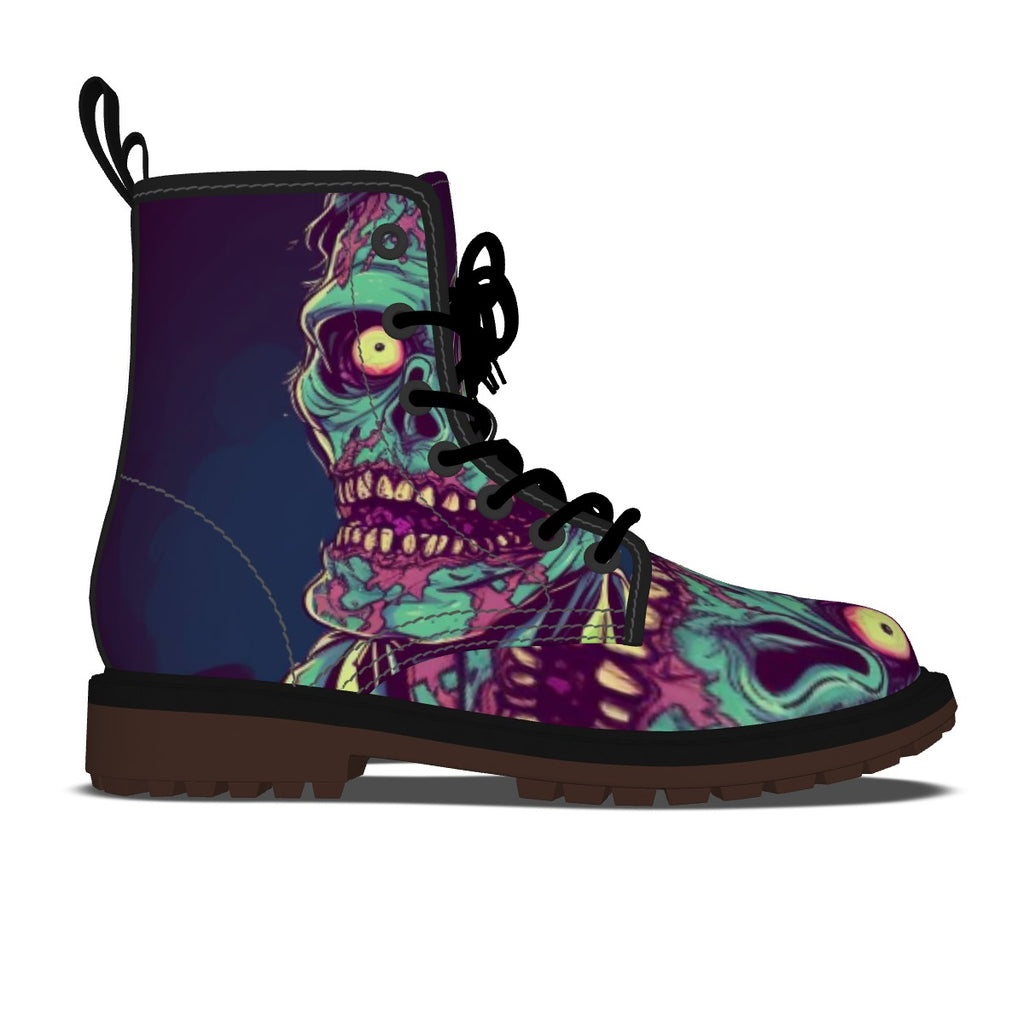 All-Over Print Men's Martin Short Boots