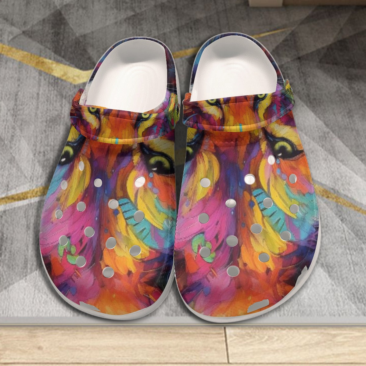 All-Over Print Men's Classic Clogs
