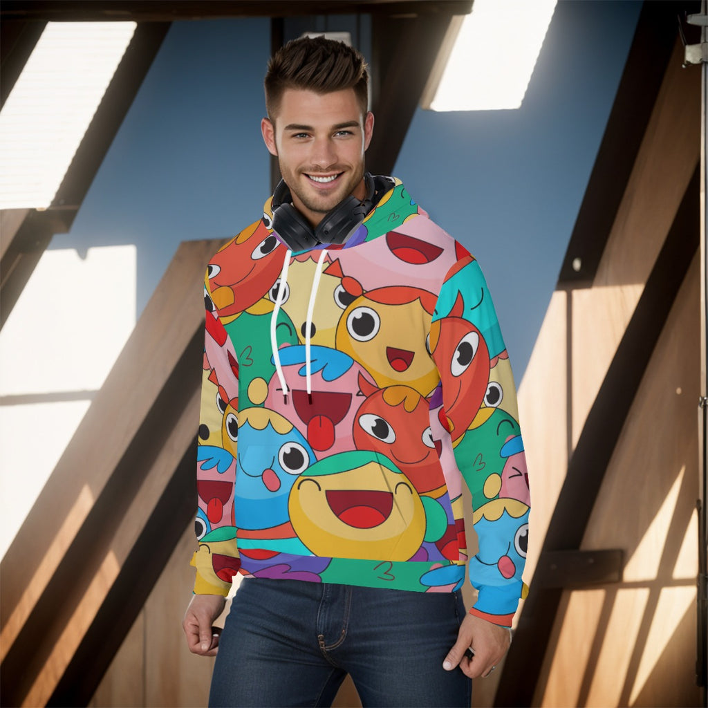 All-Over Print Men's Pullover Hoodie