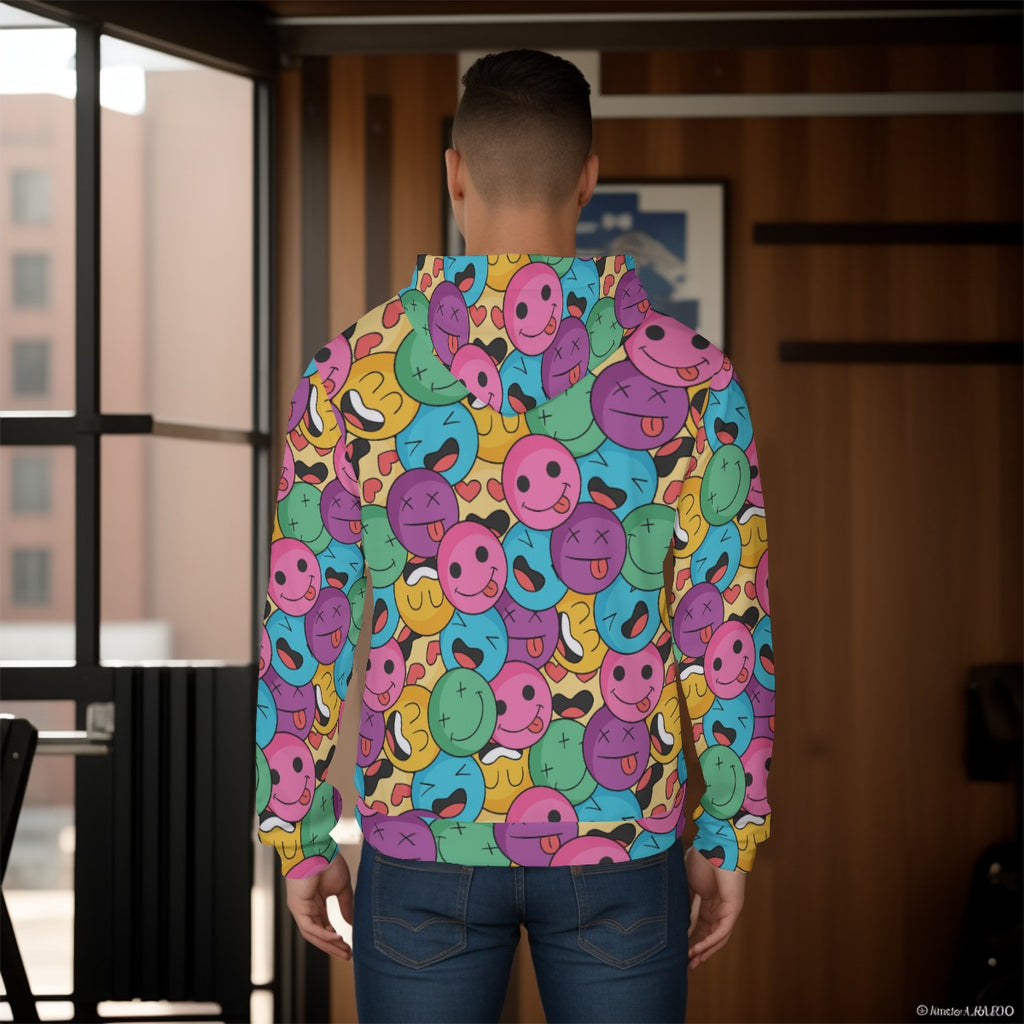 All-Over Print Men's Pullover Hoodie