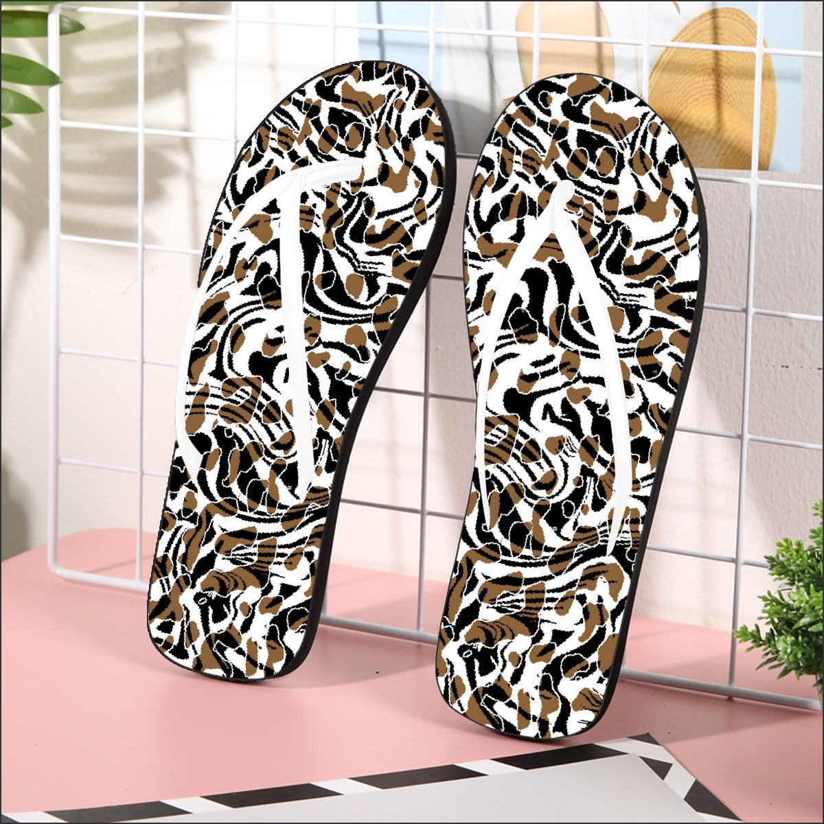 All-Over Print Women's Flip Flops