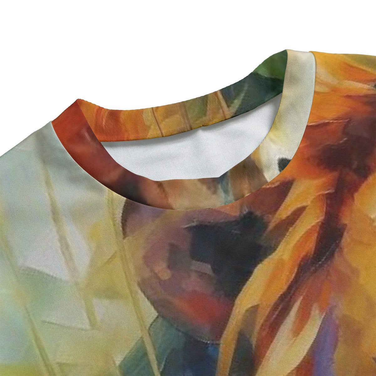 All-Over Print Women's Side Split T-shirt Set