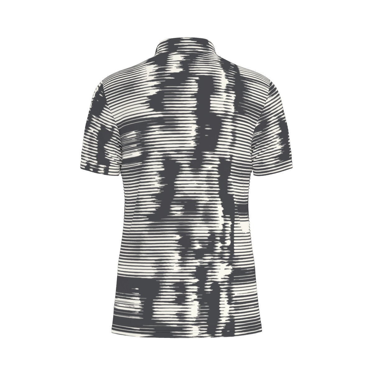 All-Over Print Men's Stretch Collar Polo Shirt