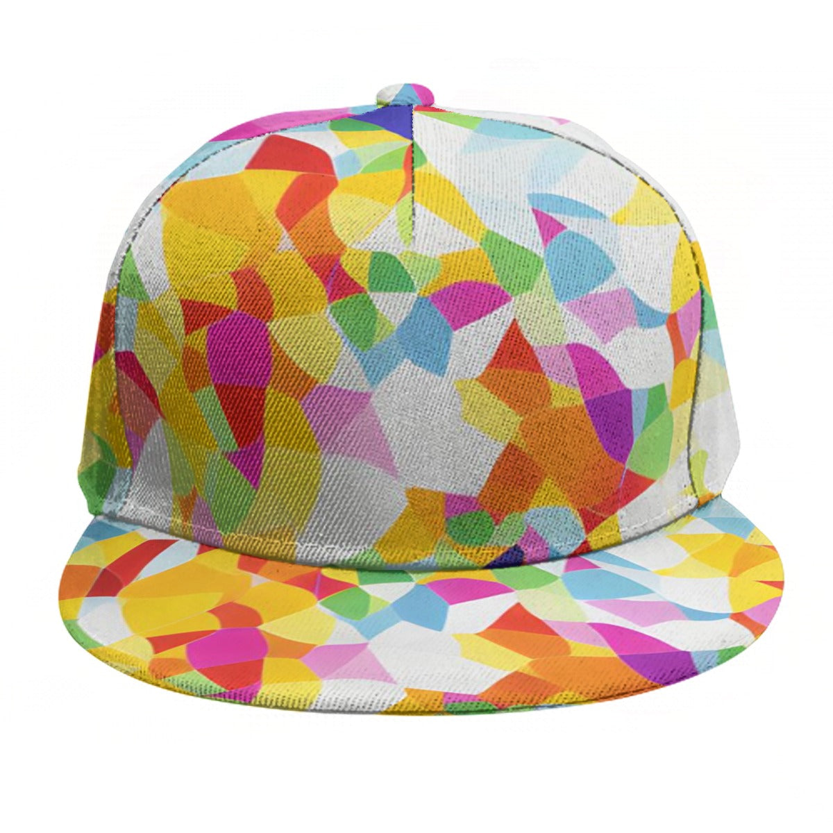 Baseball Cap With Flat Brim