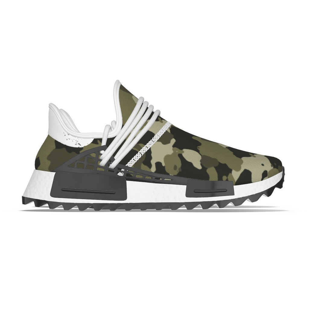 All-Over Print Men's Mesh Sneakers