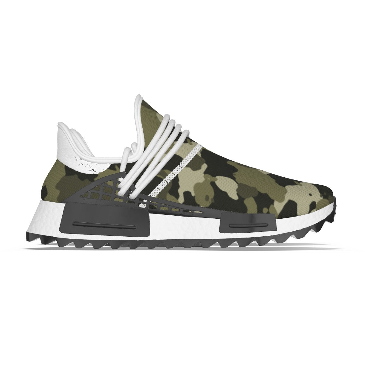 All-Over Print Men's Mesh Sneakers