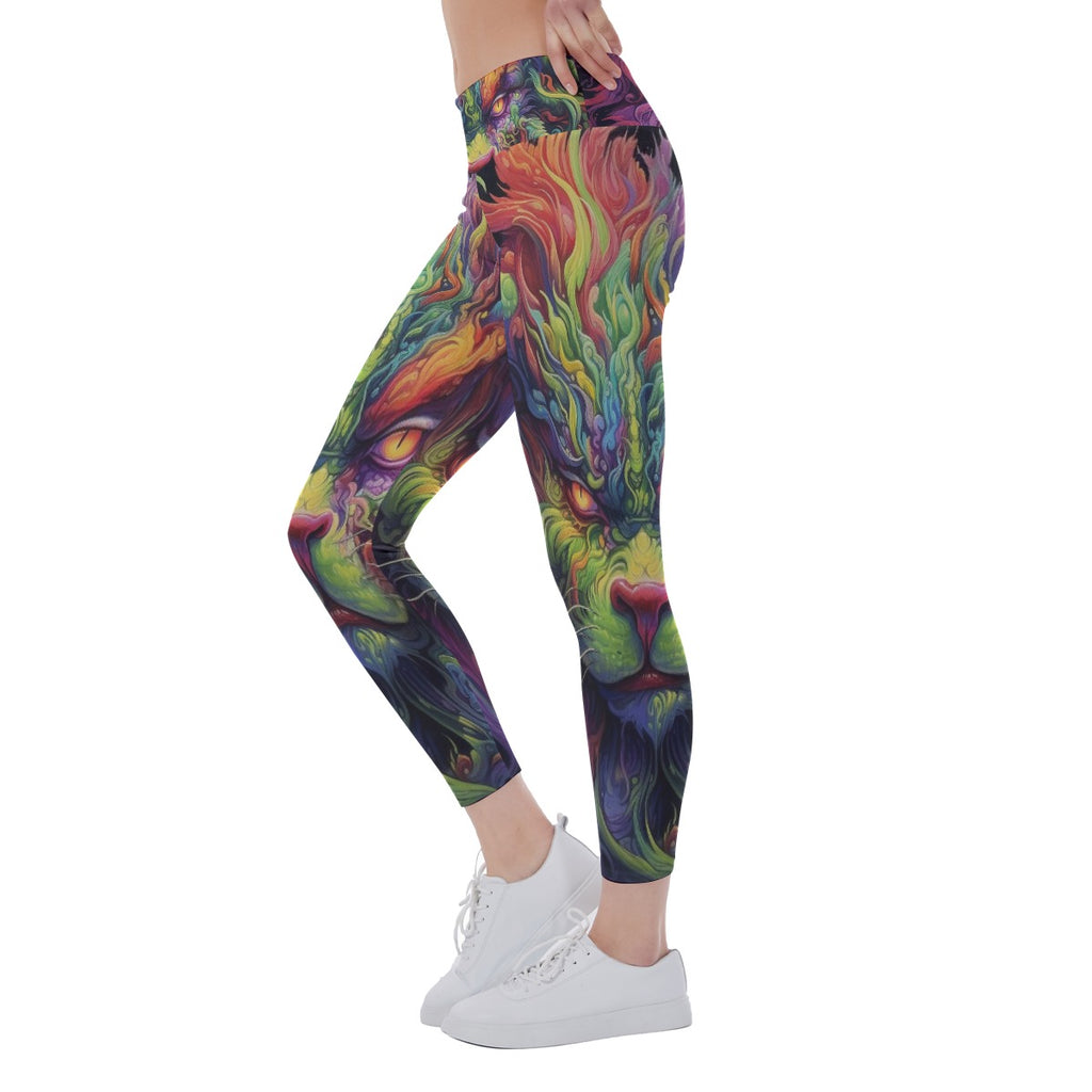 All-Over Print Women's Yoga Leggings