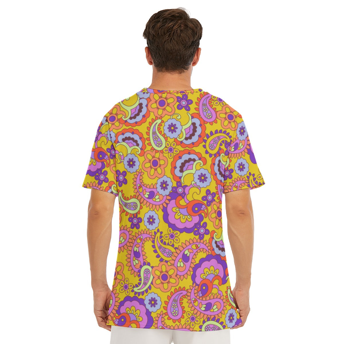 All-Over Print Men's O-Neck T-Shirt | 190GSM Cotton