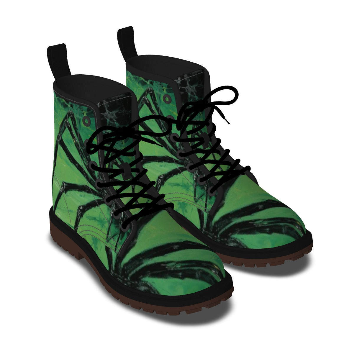 All-Over Print Men's Martin Short Boots