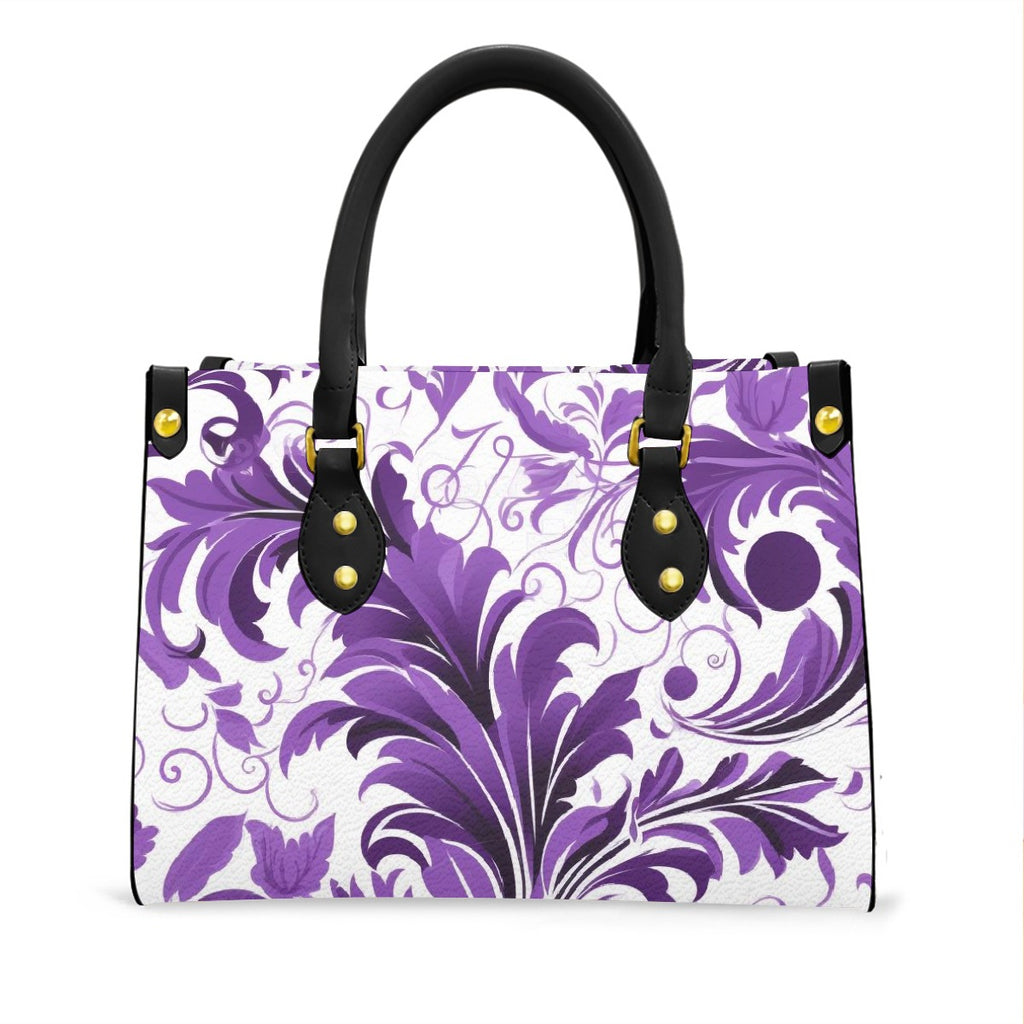 Women's Tote Bag With Black Handle