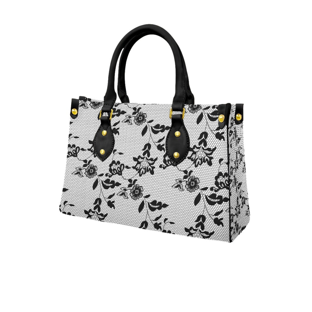Women's Tote Bag With Black Handle