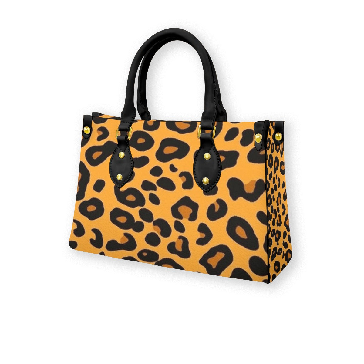 Women's Tote Bag With Black Handle