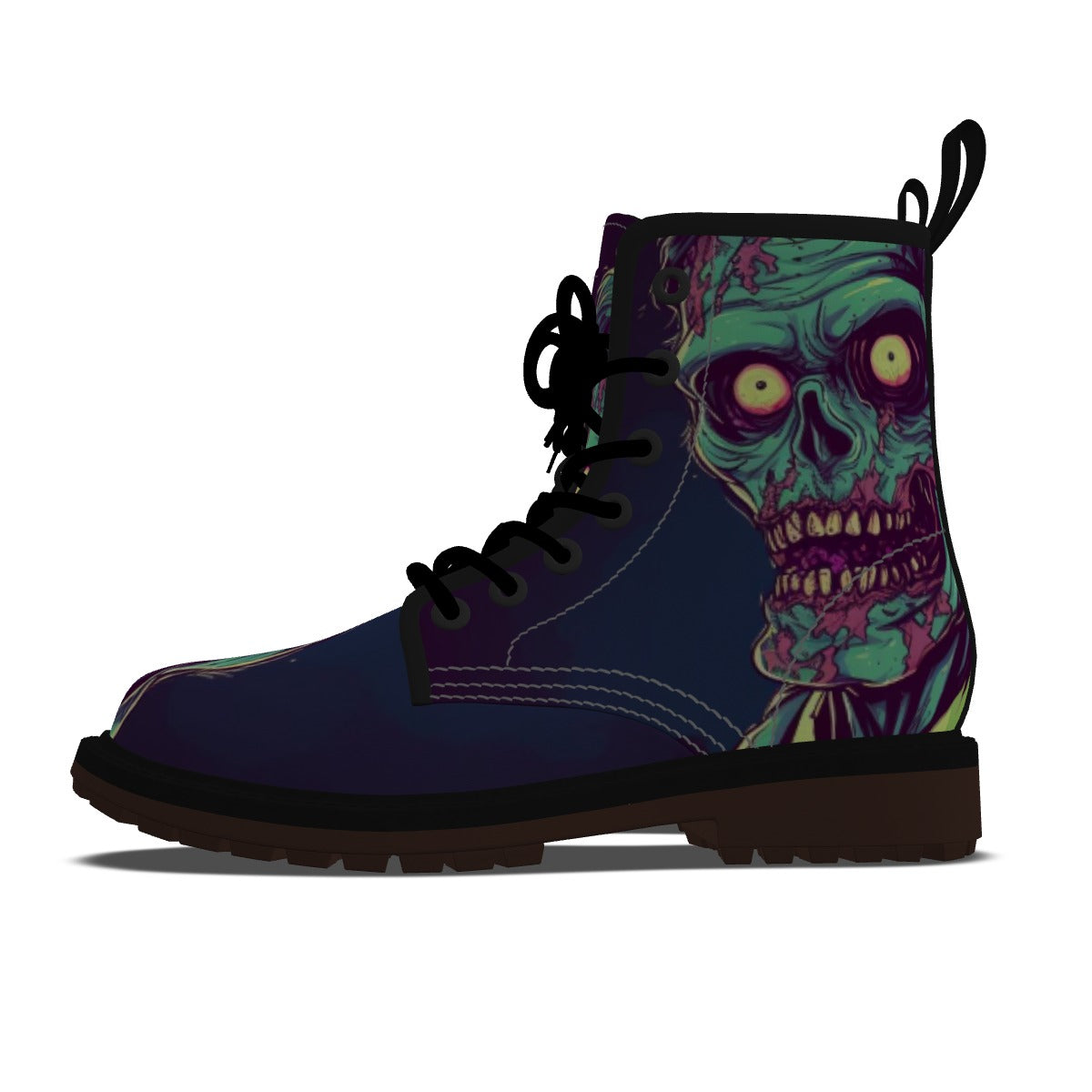 All-Over Print Men's Martin Short Boots