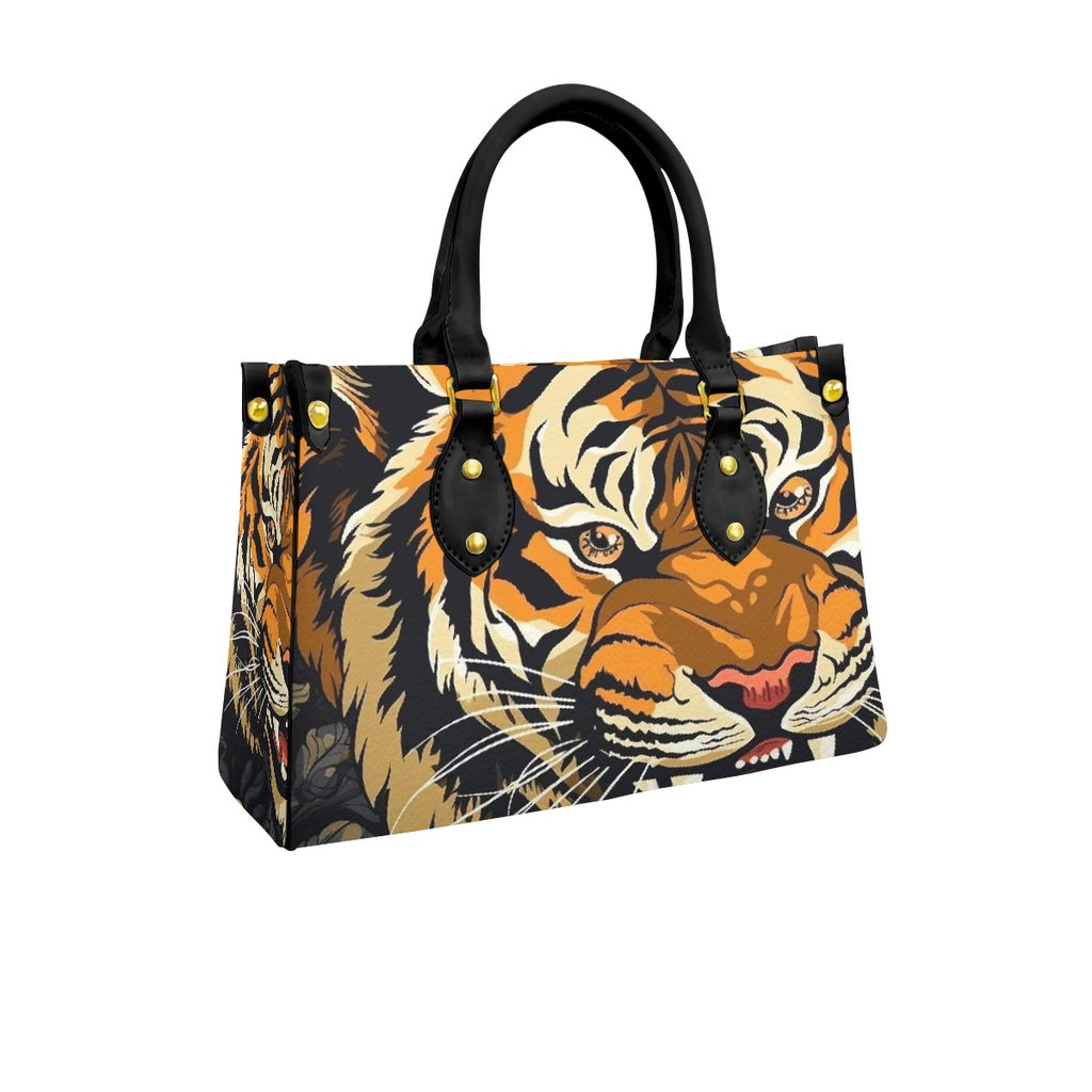 Women's Tote Bag With Black Handle