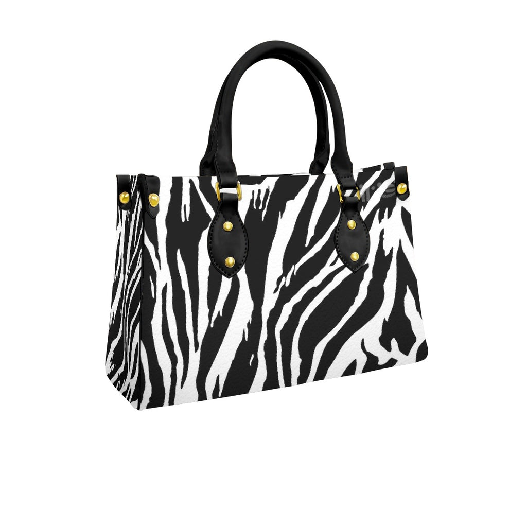 Women's Tote Bag With Black Handle