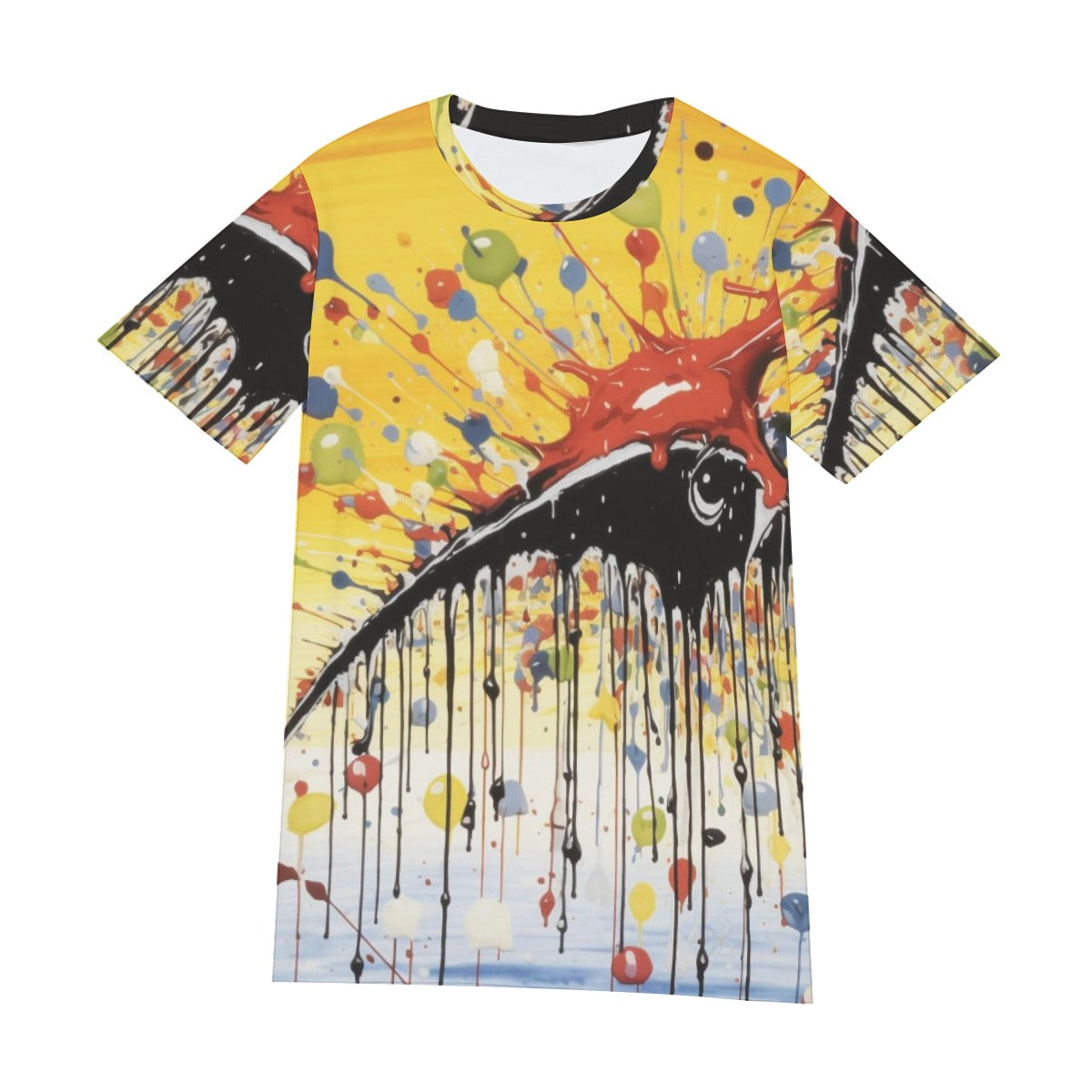 All-Over Print Men's O-Neck T-Shirt | 190GSM Cotton