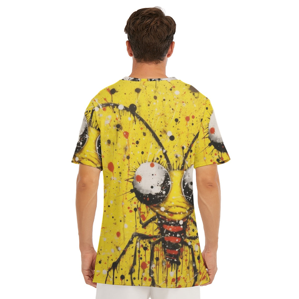 All-Over Print Men's O-Neck T-Shirt | 190GSM Cotton
