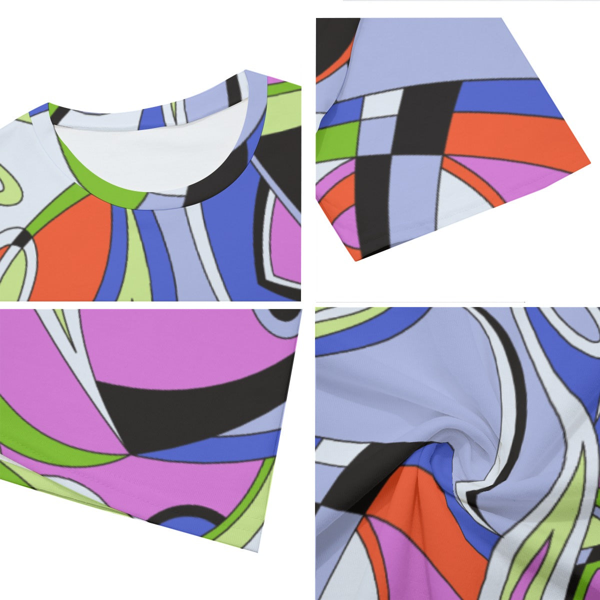 All-Over Print Men's O-Neck T-Shirt | 190GSM Cotton