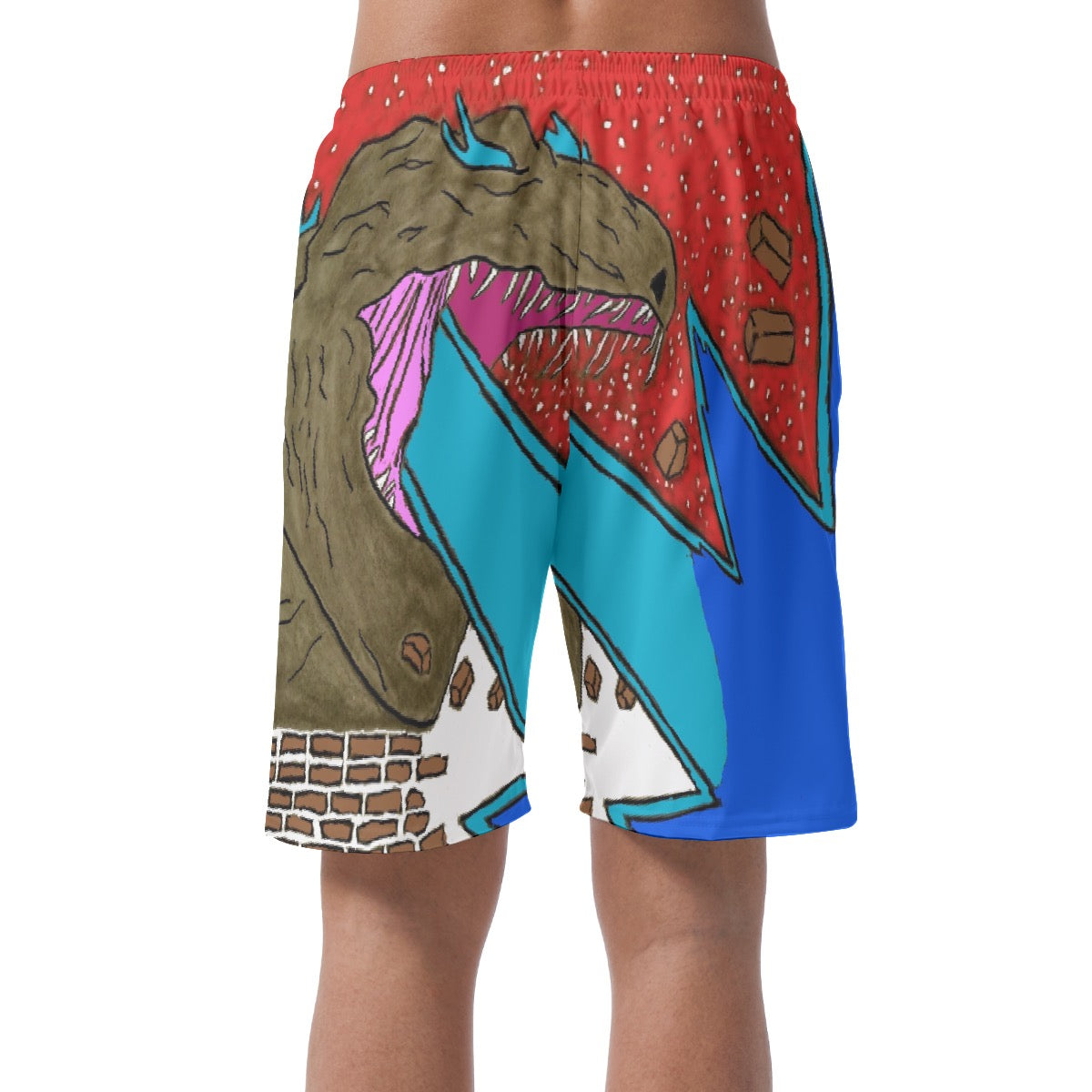 All-Over Print Men's Short Pants