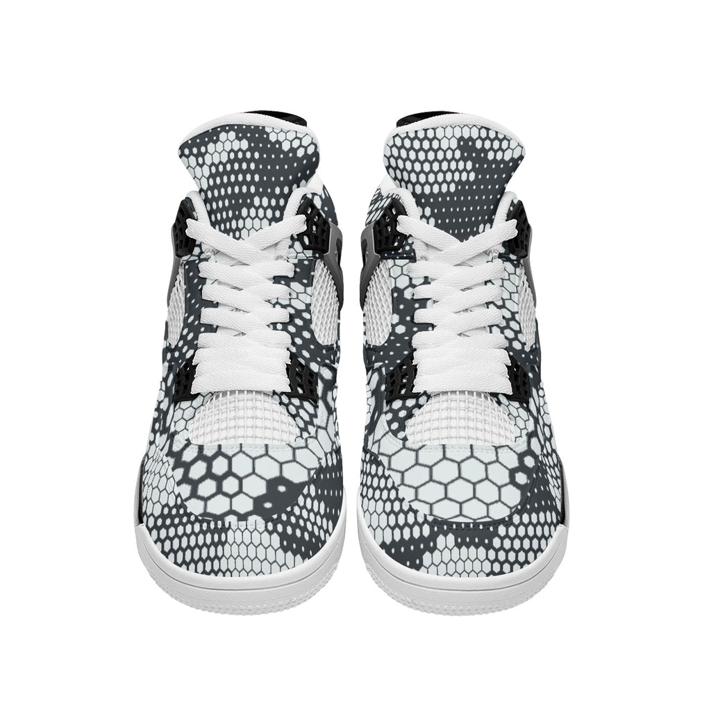All-Over Print Men's Air Cushion Basketball Shoes