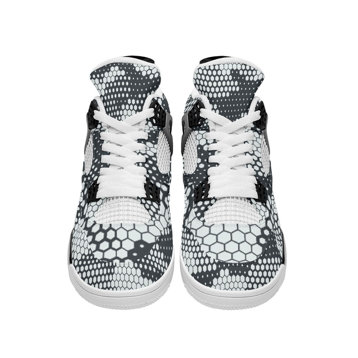 All-Over Print Men's Air Cushion Basketball Shoes