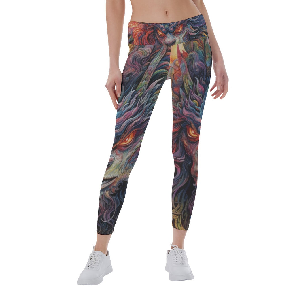 All-Over Print Women's Yoga Leggings