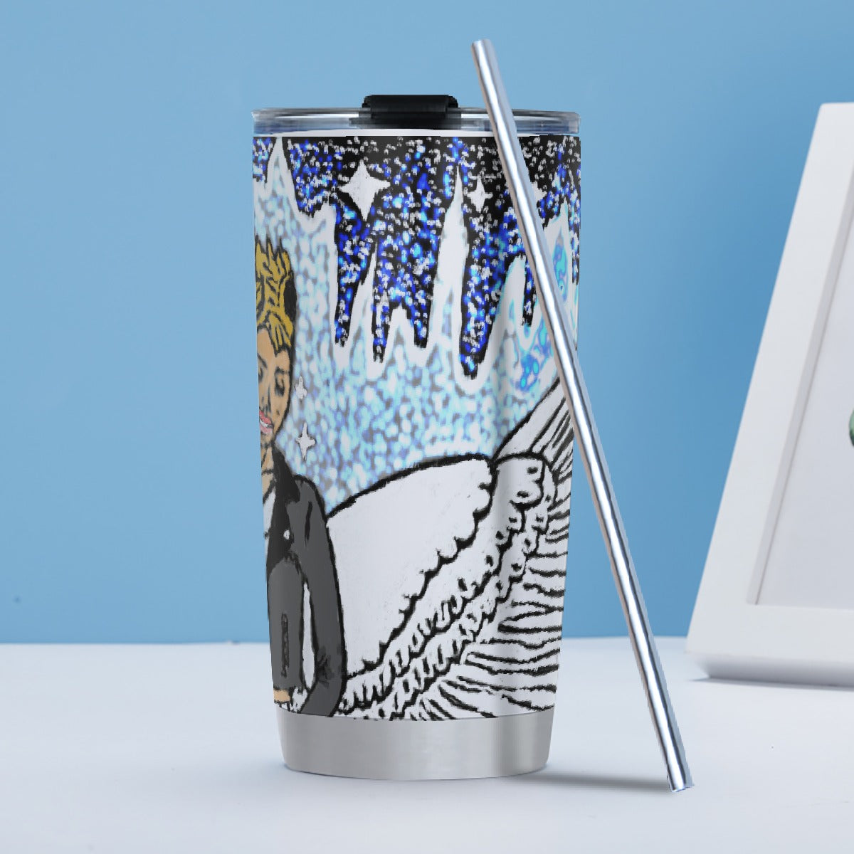 Tumbler 20oz (with Straw)