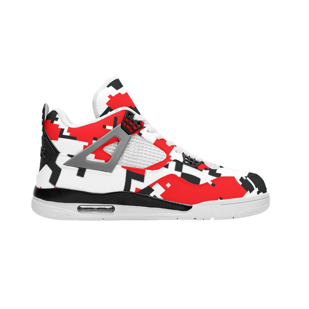 All-Over Print Men's Air Cushion Basketball Shoes