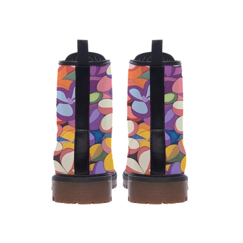 All-Over Print Men's Martin Short Boots