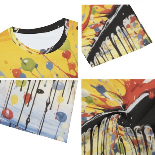 All-Over Print Men's O-Neck T-Shirt | 190GSM Cotton