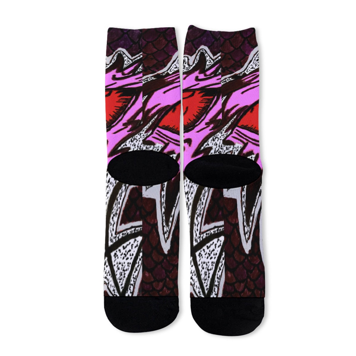 All-Over Print Unisex Long Socks