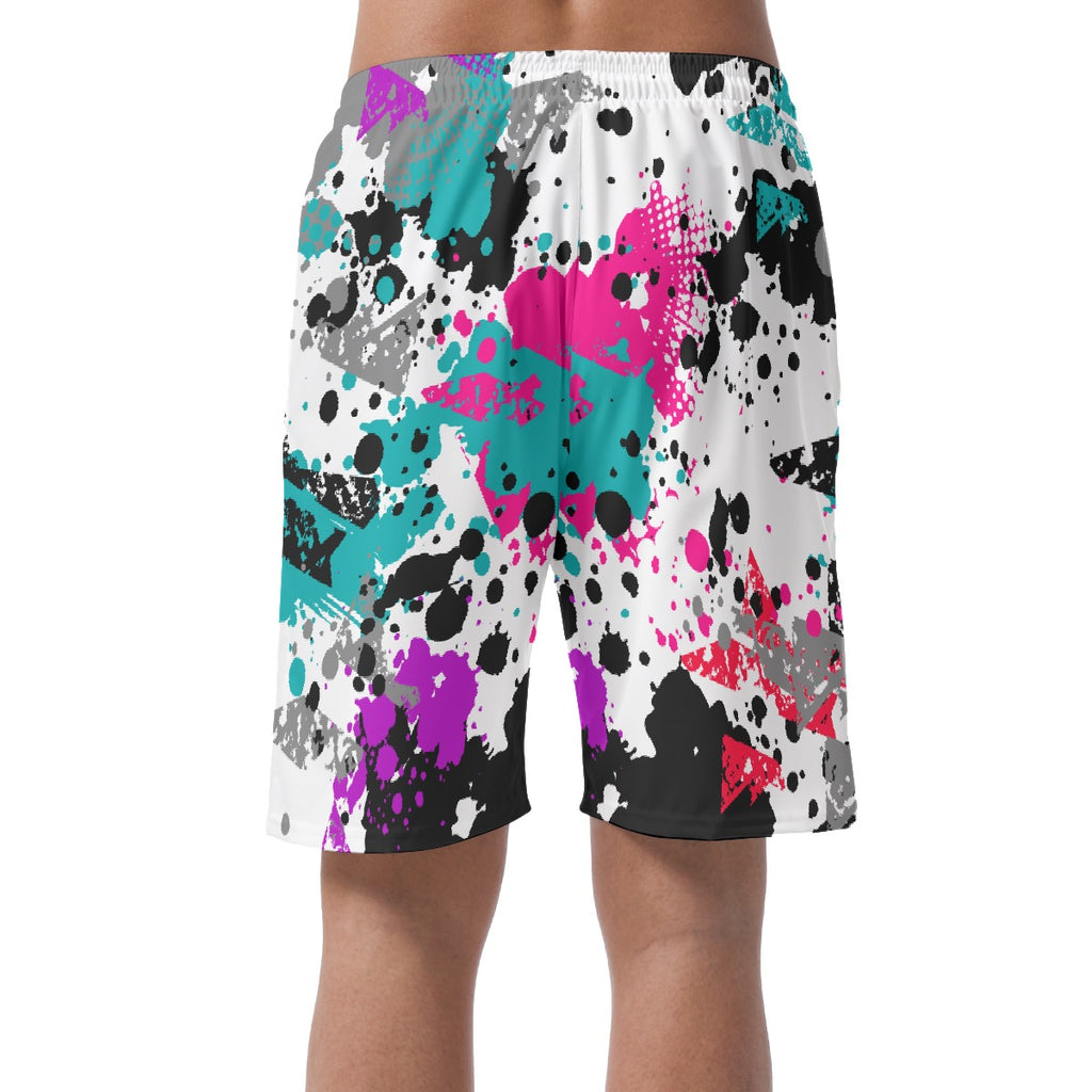 All-Over Print Men's Short Pants