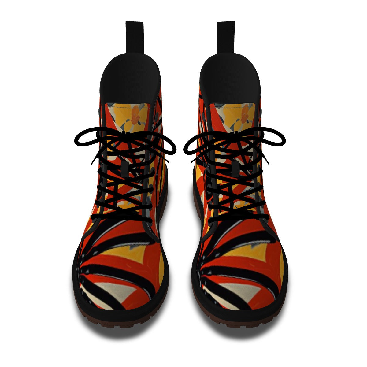 All-Over Print Men's Martin Short Boots