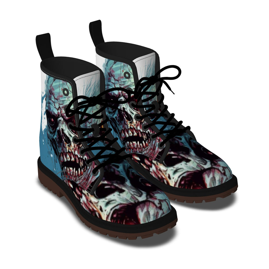 All-Over Print Men's Martin Short Boots
