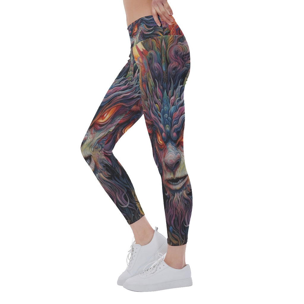 All-Over Print Women's Yoga Leggings