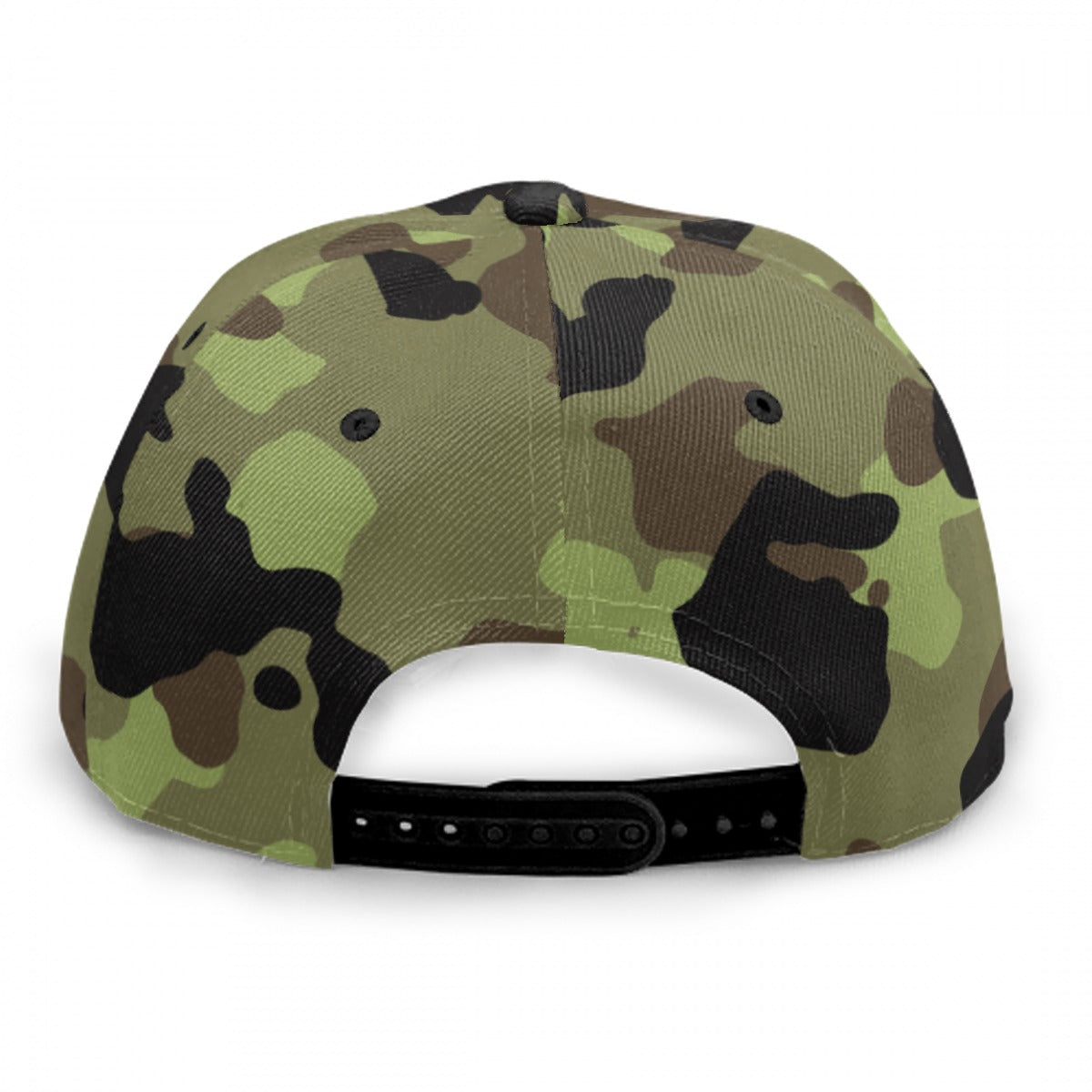 Baseball Cap With Flat Brim
