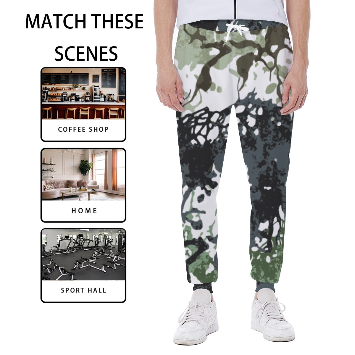 All-Over Print Men's Sweatpants