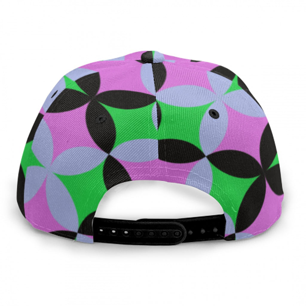 Baseball Cap With Flat Brim