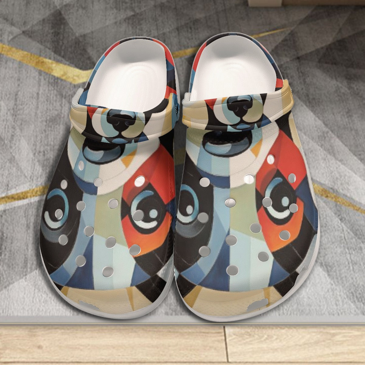 All-Over Print Men's Classic Clogs