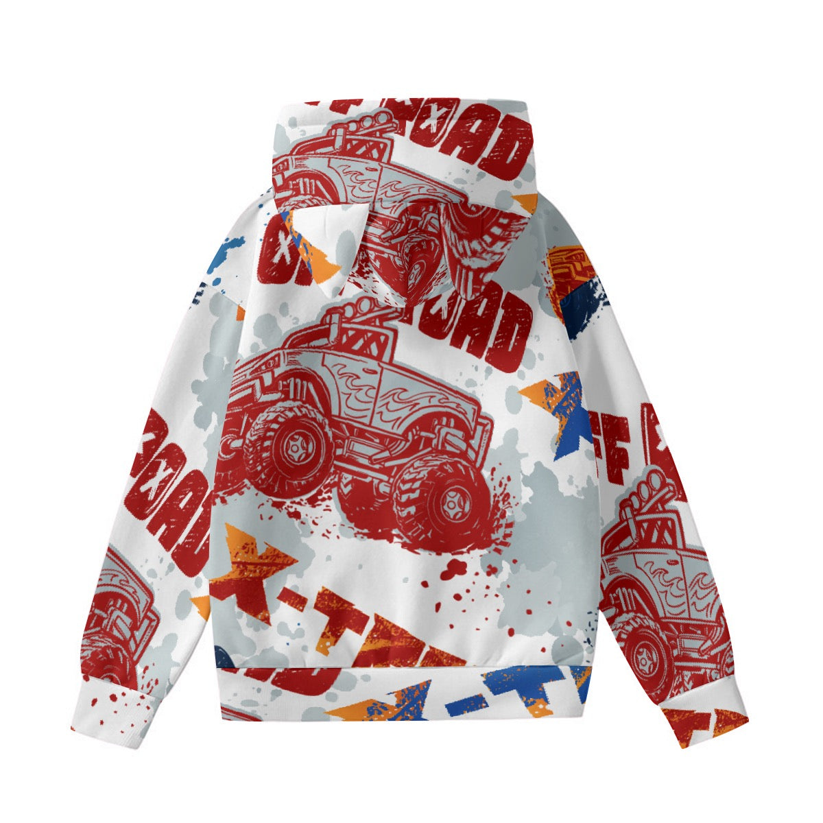 All-Over Print Women’s Hoodie With Decorative Ears