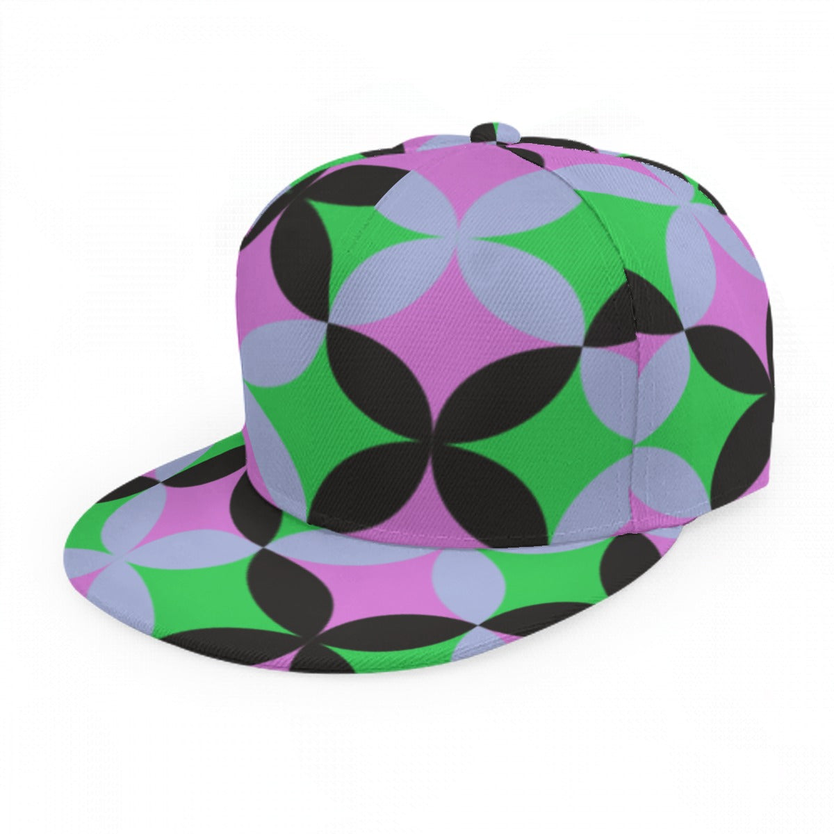 Baseball Cap With Flat Brim