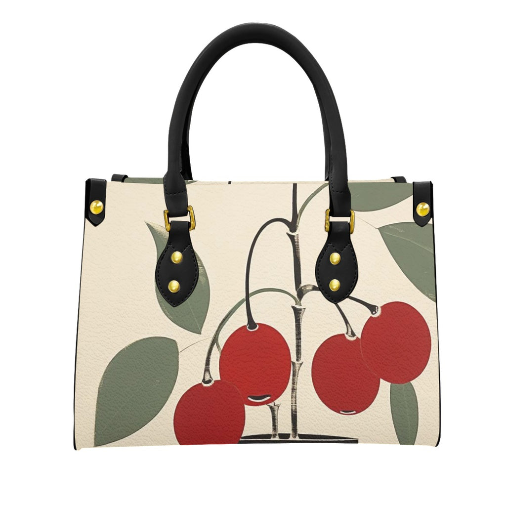 Women's Tote Bag With Black Handle