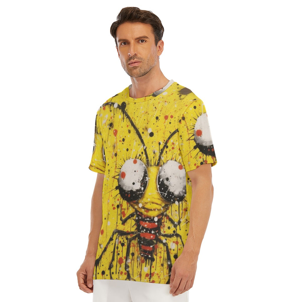 All-Over Print Men's O-Neck T-Shirt | 190GSM Cotton