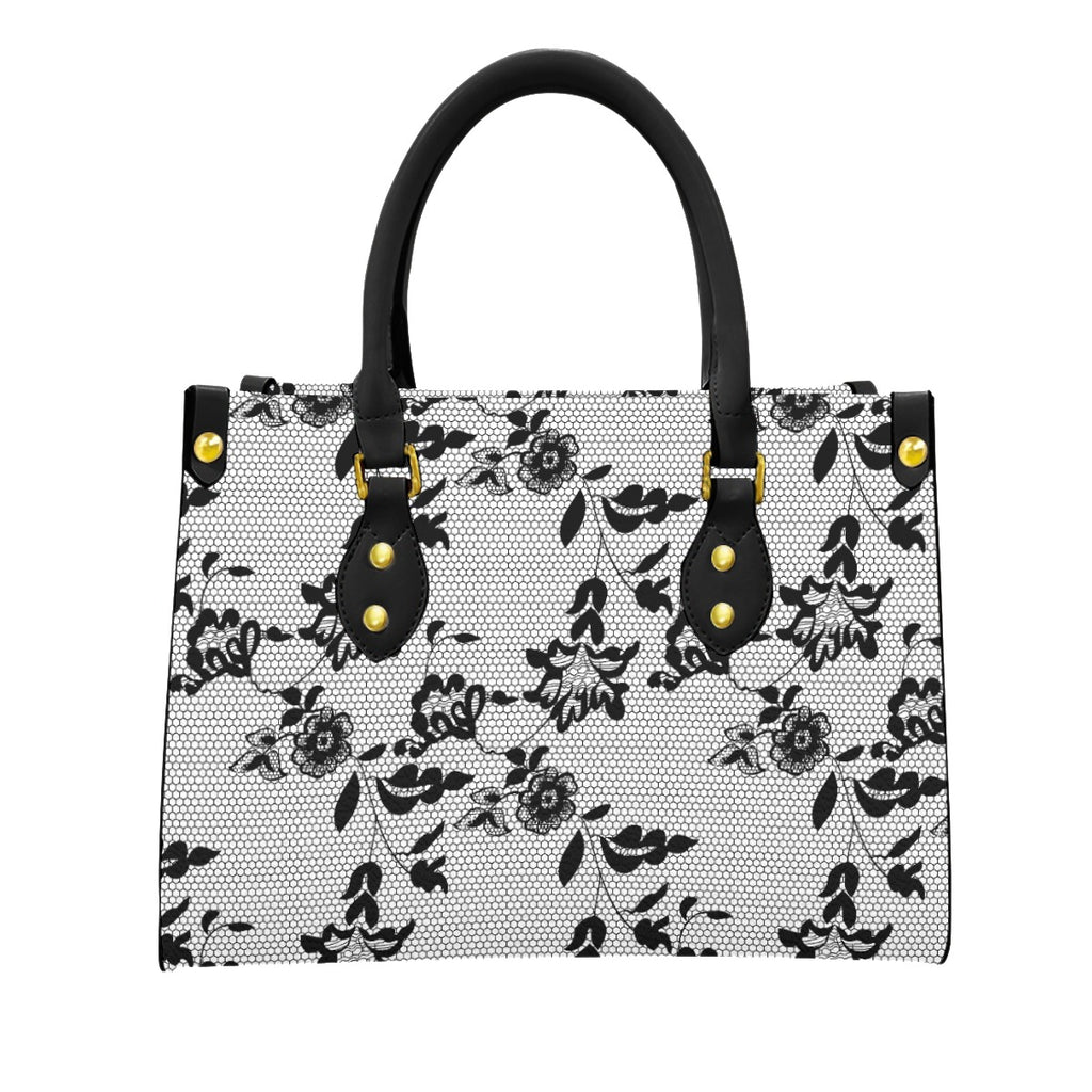 Women's Tote Bag With Black Handle