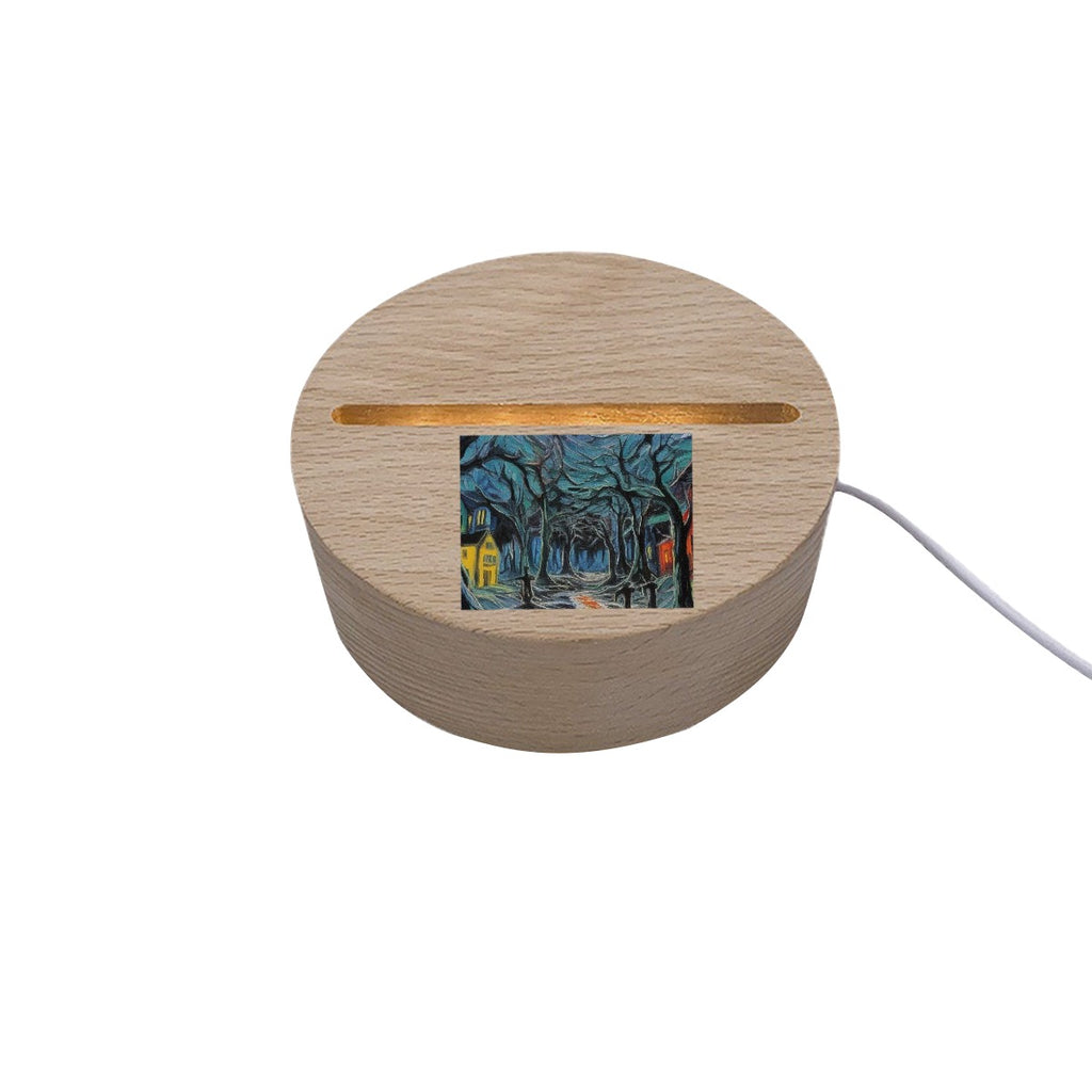 Square Shape Acrylic board with Light