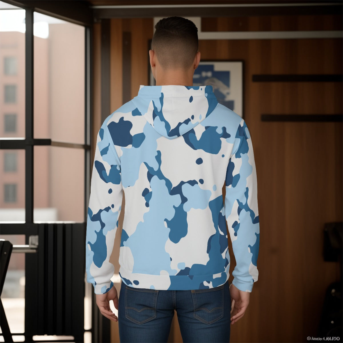 All-Over Print Men's Pullover Hoodie