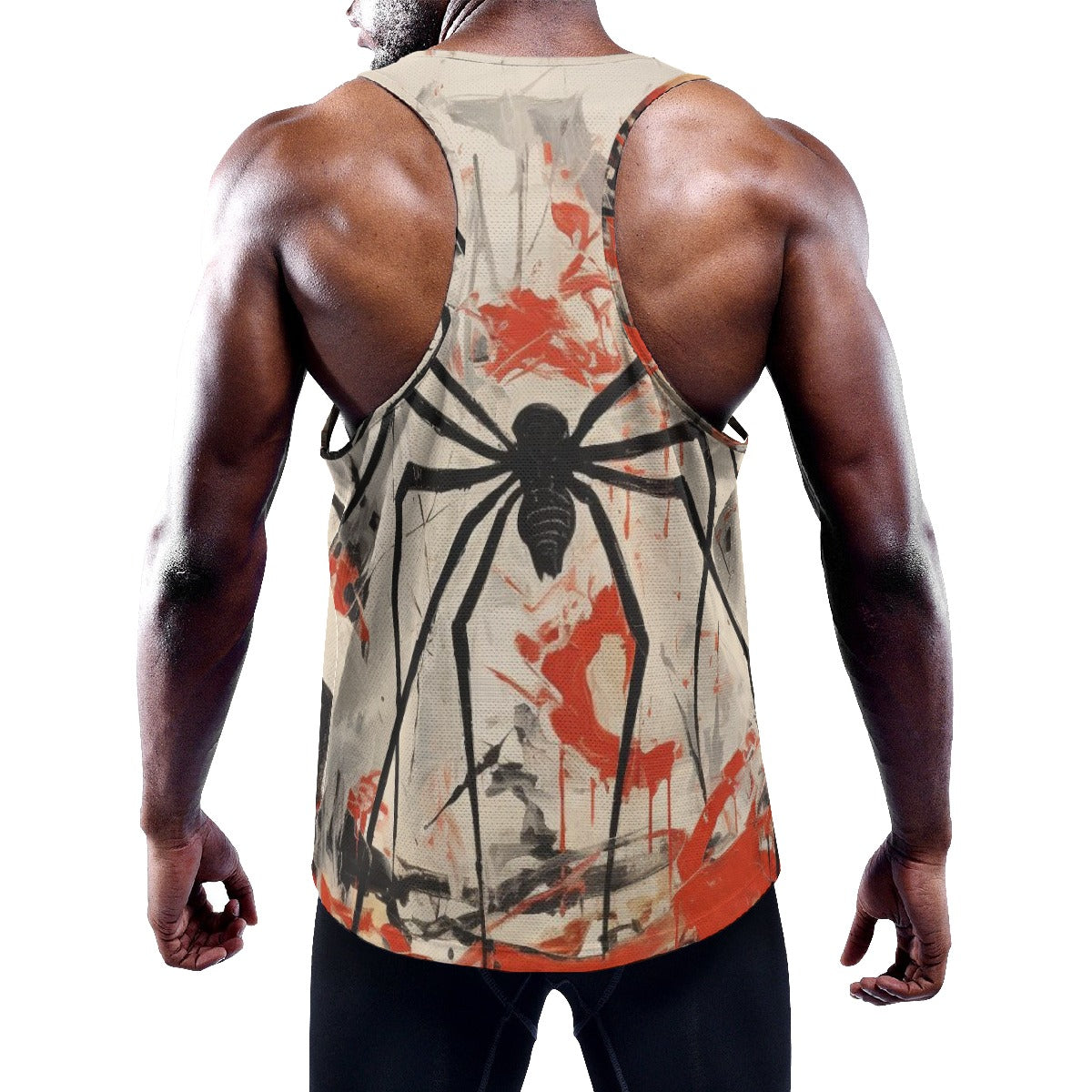 All-Over Print Men's Slim Y-Back Muscle Tank Top
